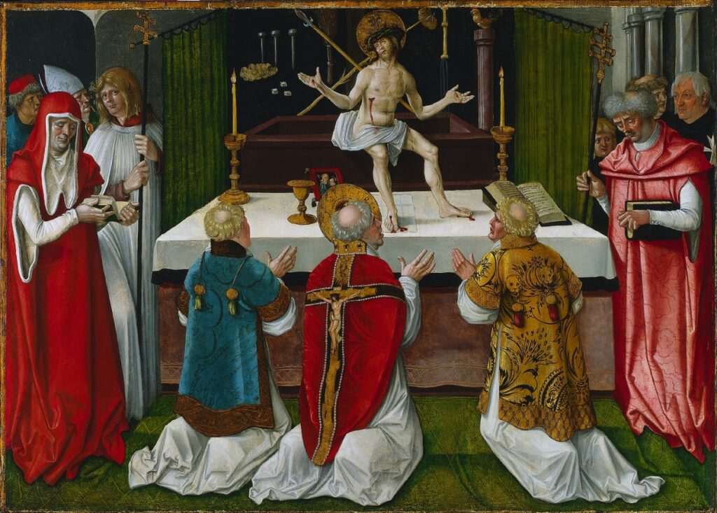 La messe de saint Grégoire-le-Grand, Cleveland Museum of Art